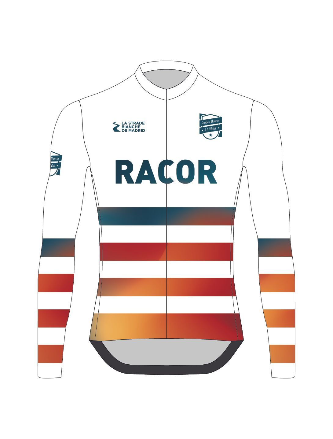 MAILLOT MAGA LARGA TÉRMICO - COTOS - "SENDAS BLANCAS" BLC