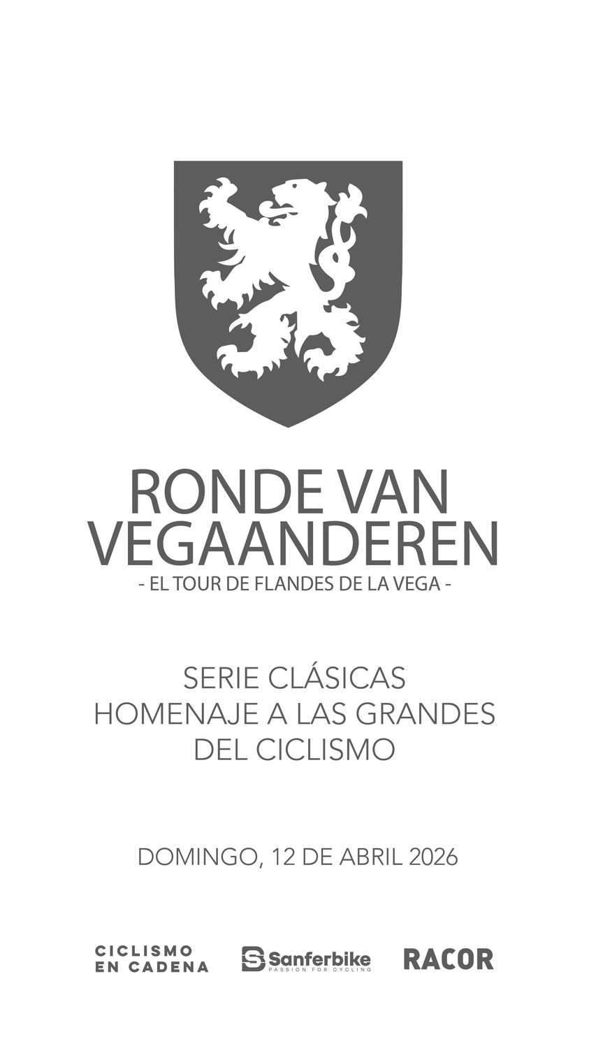PARTICIPACIÓN - RONDE VAN VEGAANDEREN - 2026