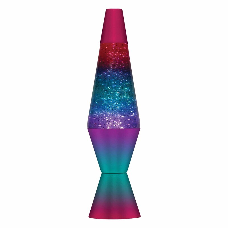 Lava Lamp 14.5&quot; - (GLITTER) Berry