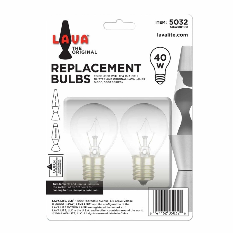 Lava Lamp - Light Bulb 40W