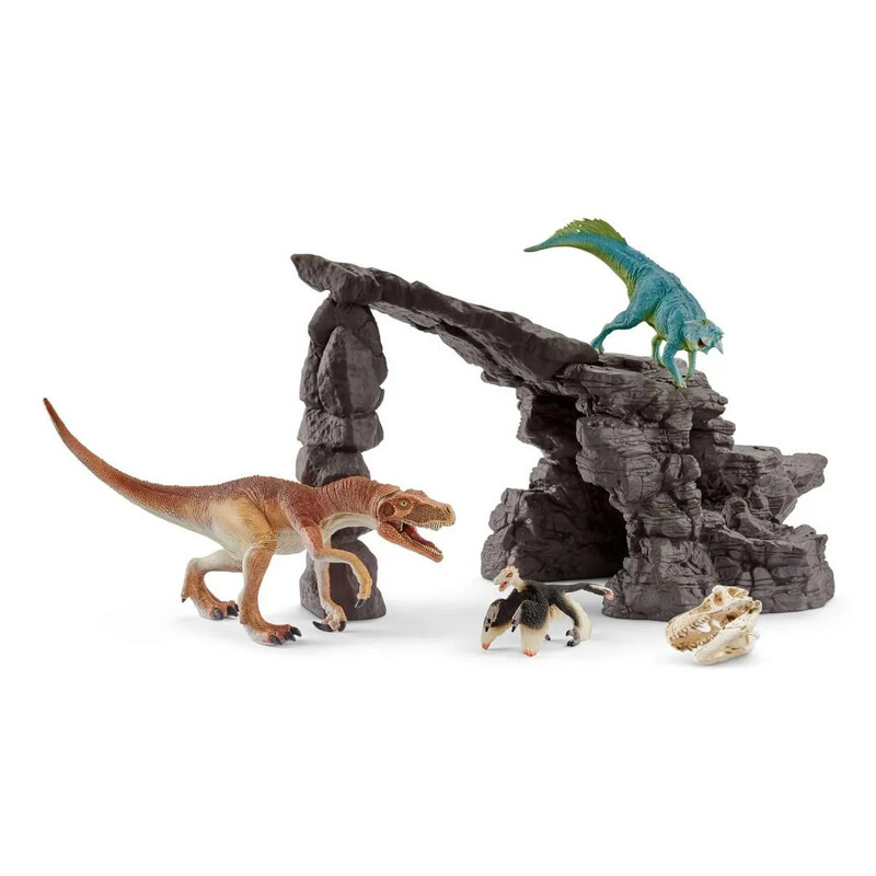 Dinosaurs - Set with Cave