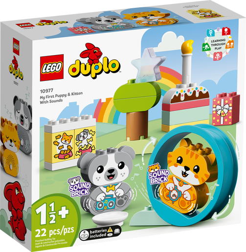 LEGO® DULPO - My First Puppy and Kitten with Sounds