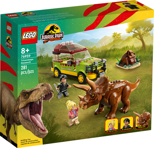 LEGO® JURASSIC - Triceratops Research