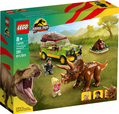 LEGO® JURASSIC - Triceratops Research