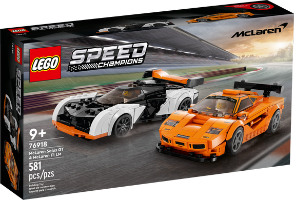 LEGO® SPEED CHAMPION - McLaren Solus GT &amp; McLaren F1 LM