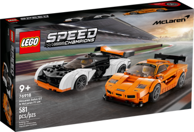 LEGO® SPEED CHAMPION - McLaren Solus GT &amp; McLaren F1 LM