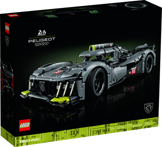 LEGO® TECHNIC - PEUGEOT 9X8 24H Le Mans Hybrid Hypercar