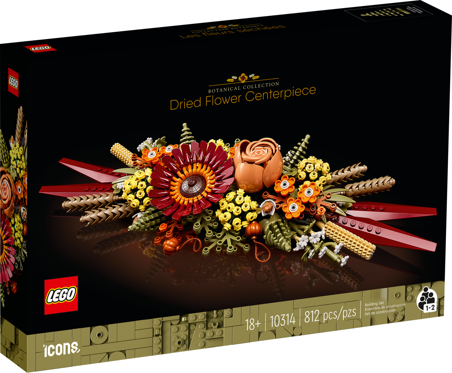 LEGO® BOTANICALS - Dried Flower Centerpiece
