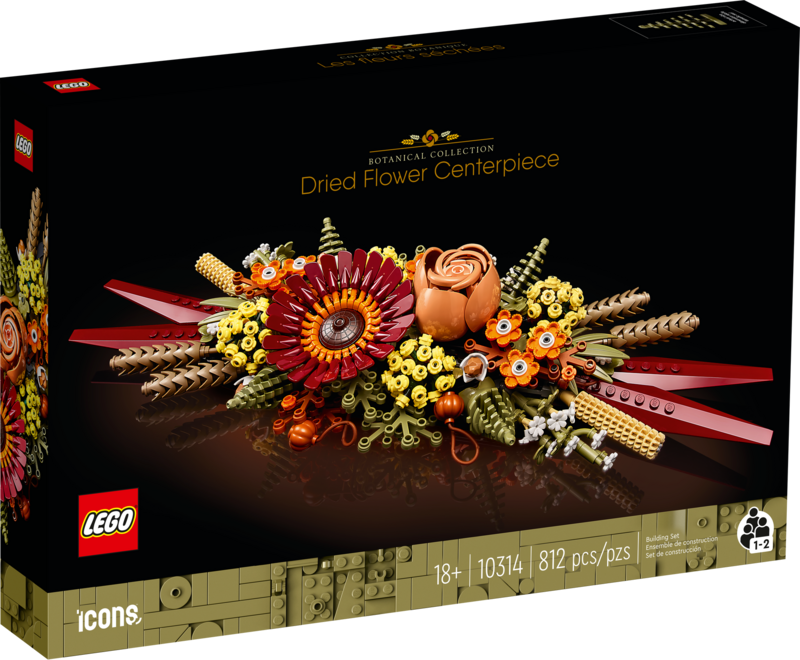 LEGO® BOTANICALS - Dried Flower Centerpiece