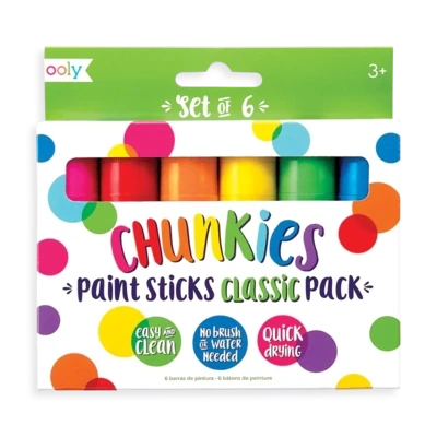 Chunkies Paint Sticks 6 pk - Classic