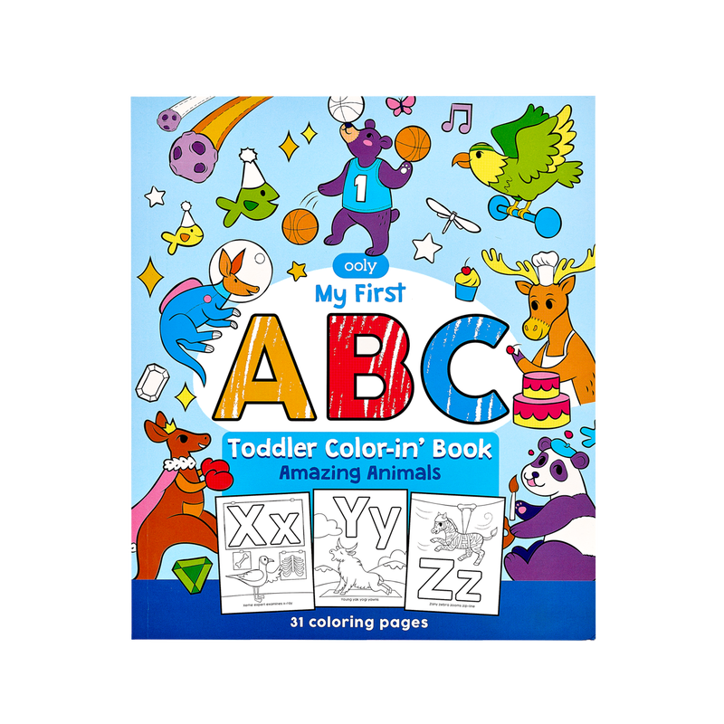 Toddler Color-In Book - ABC