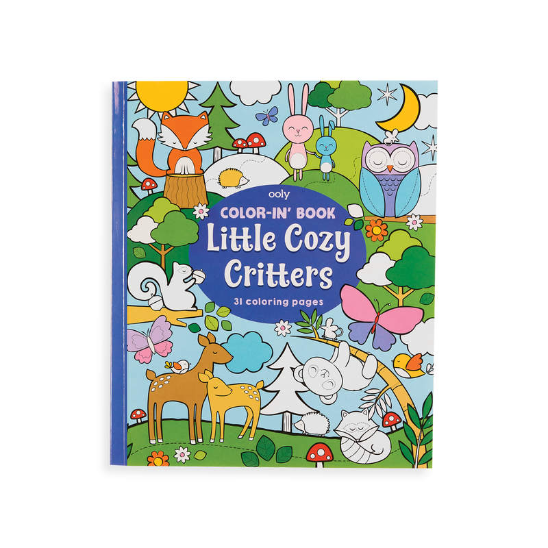 Color-in&#39; Book - Little Cozy Critters