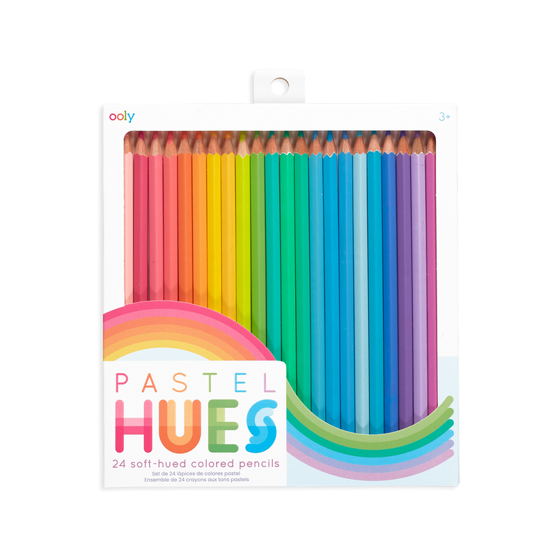 Pastel Hues Colored Pencils, 24pk