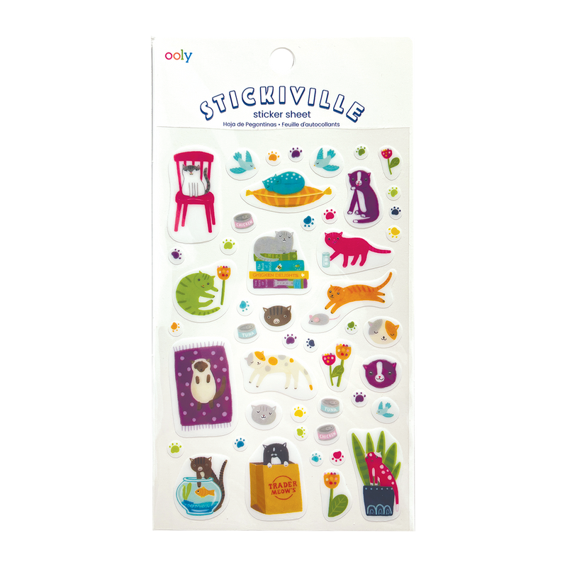 Stickiville Standard - Quirky Cats