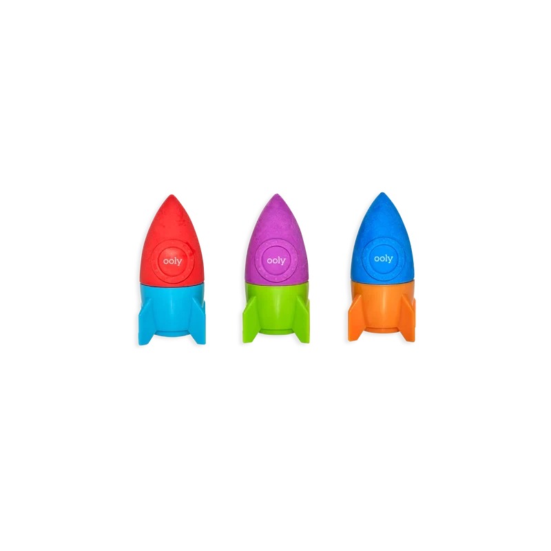 Blast Off! Eraser and Pencil Sharpener