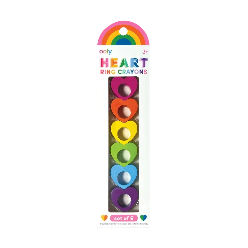 Heart Ring Crayons
