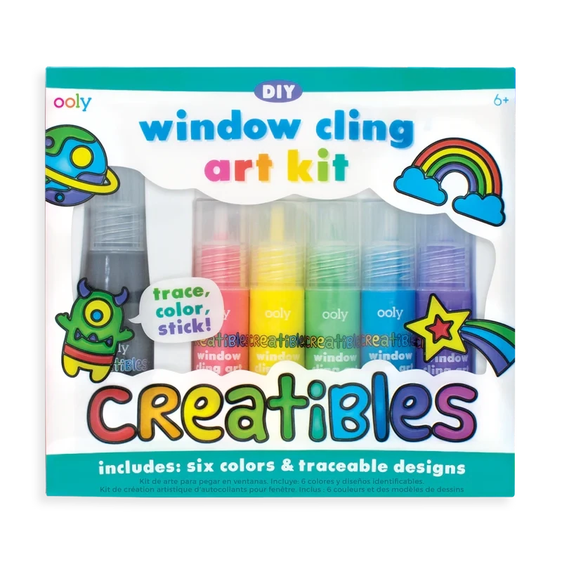 Creatibles D.I.Y. Window Cling Kit: 8 pc