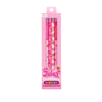 Lil&#39; Juicy Graphite Pencils - Strawberry