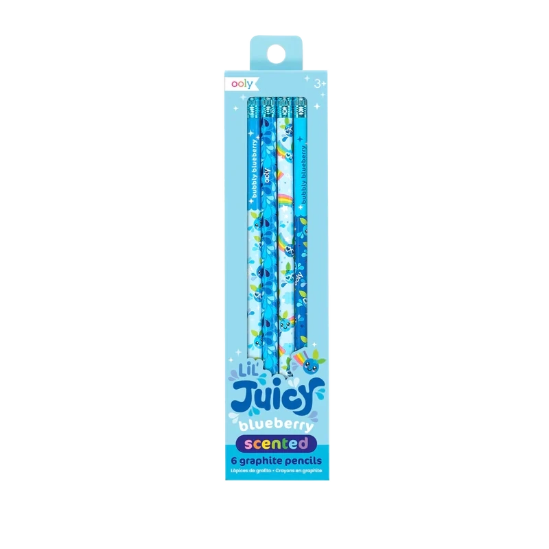 Lil&#39; Juicy Graphite Pencils - Blueberry