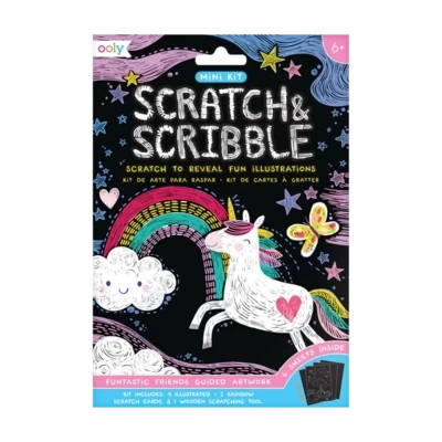 Mini Scratch &amp; Scribble - Funtastic Friends