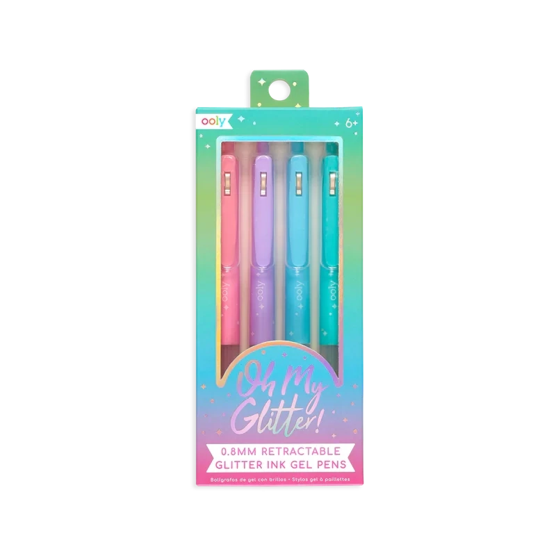 Oh My Glitter! Gel Pens 4pk