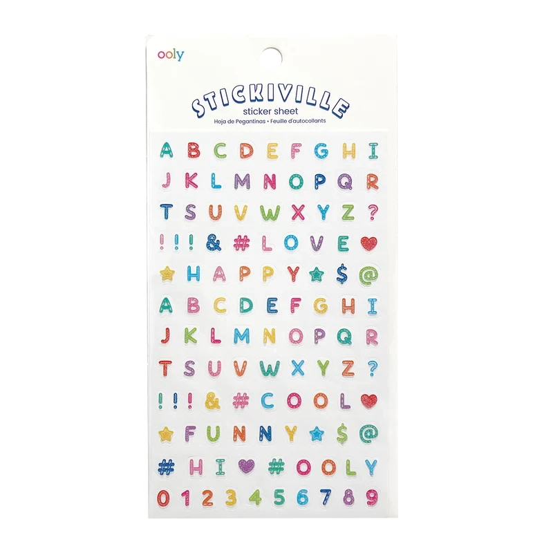 Stickiville Standard - Alphabets, Matte