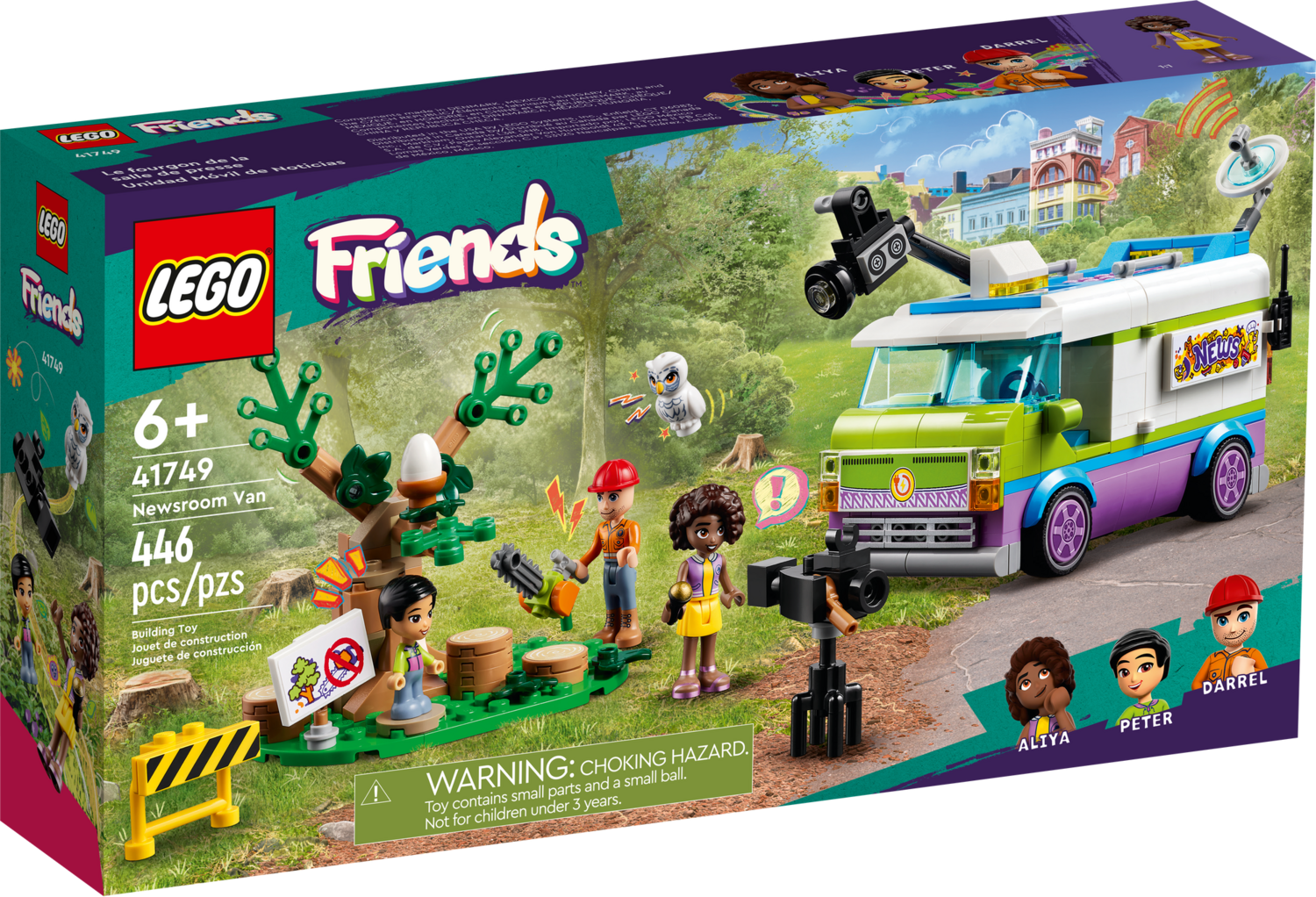 LEGO® FRIENDS - Newsroom Van