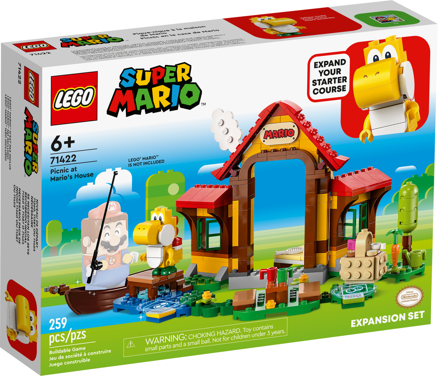 LEGO® SUPER MARIO - Picnic at Mario&#39;s House (ES)