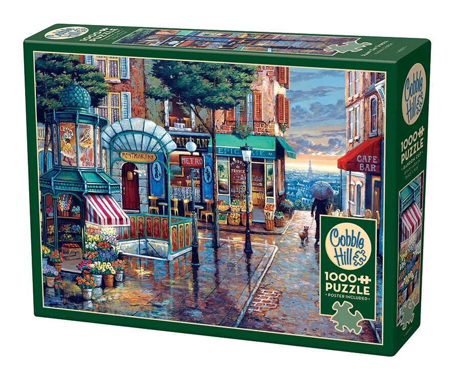 1000pc: Rainy Day Stroll