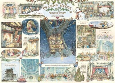 Brambly Hedge 雪の日のパーティ 1000ピース ジグソーパズル Brambly Hedge 雪の日のパーティ 1000ピース ジグソーパズル