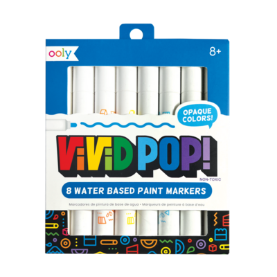 Vivid Pop! Water - Based Paint Markers