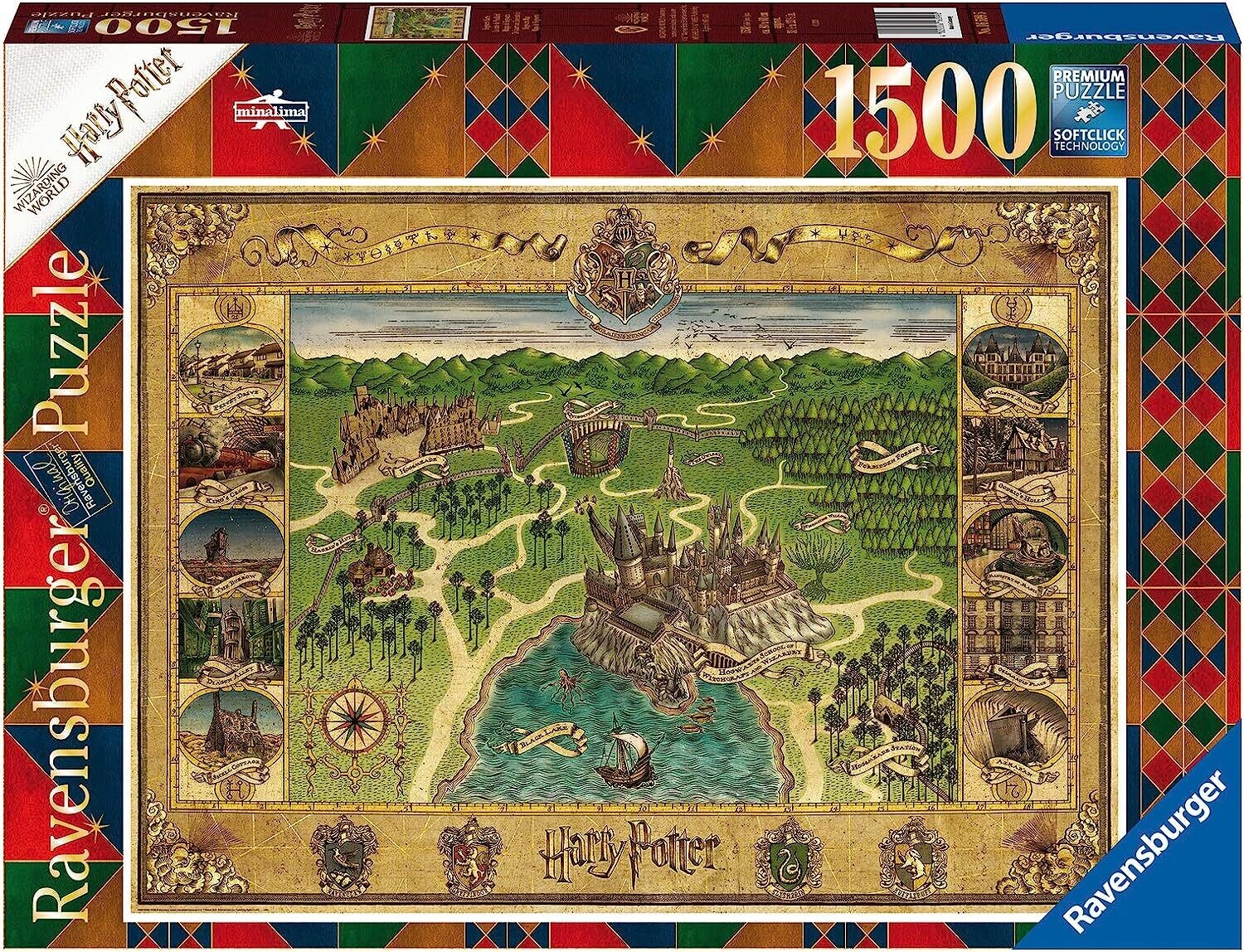 1500pc: Hogwarts Map