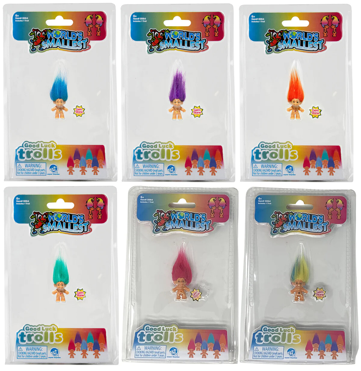 World&#39;s Smallest - Good Luck Trolls