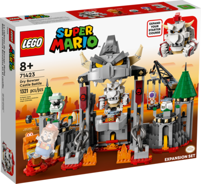 LEGO® SUPER MARIO - Dry Bowser Castle Battle Expansion Set