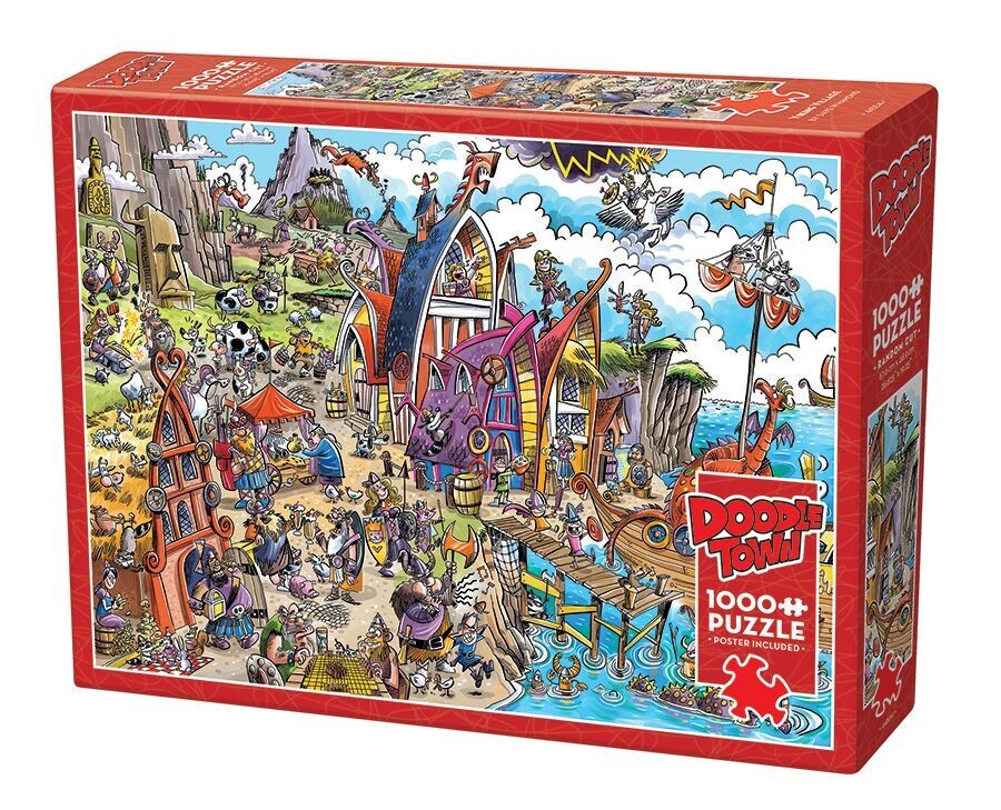 1000pc: Viking Village, Doodletown