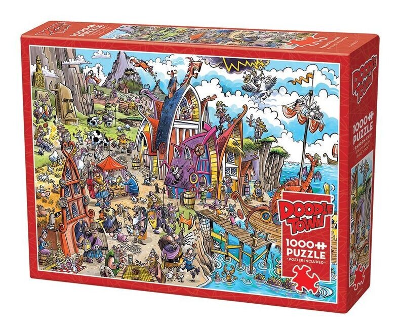1000pc: Viking Village, Doodletown