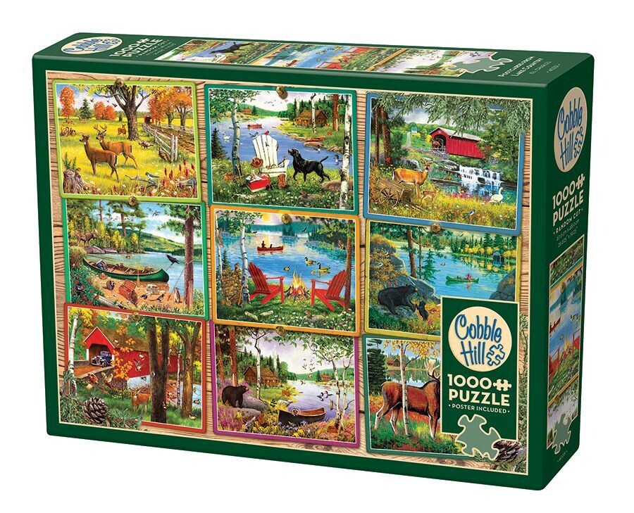 1000pc: Postcards from Lake Country