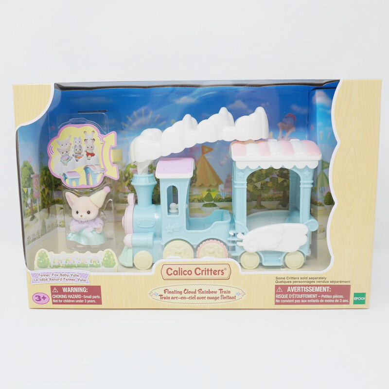 Floating Cloud Rainbow Train
