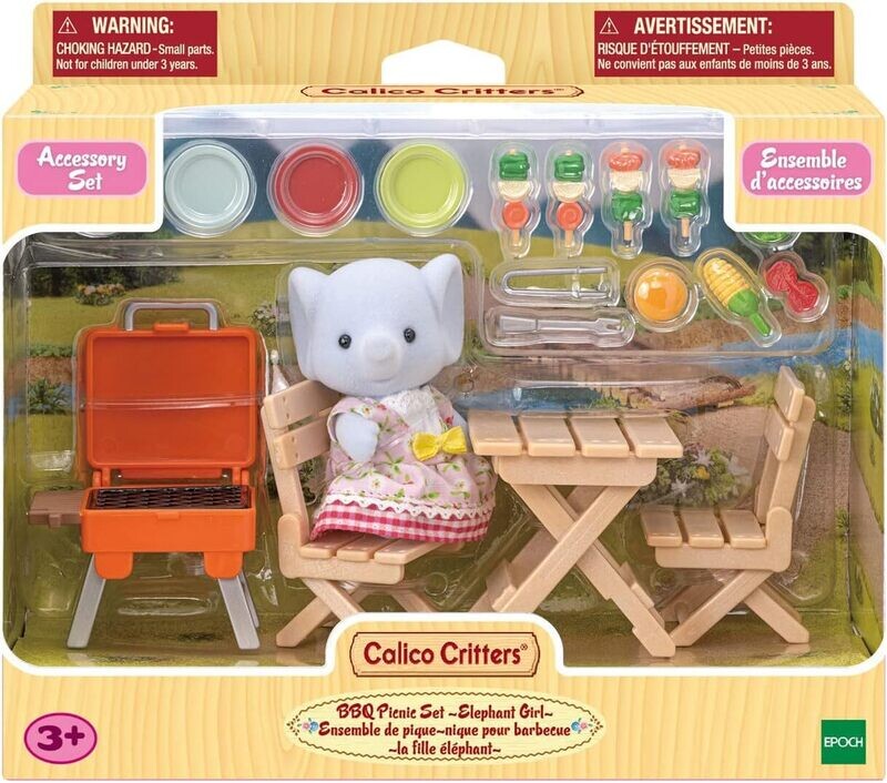 Elephant Girl BBQ Picnic Set