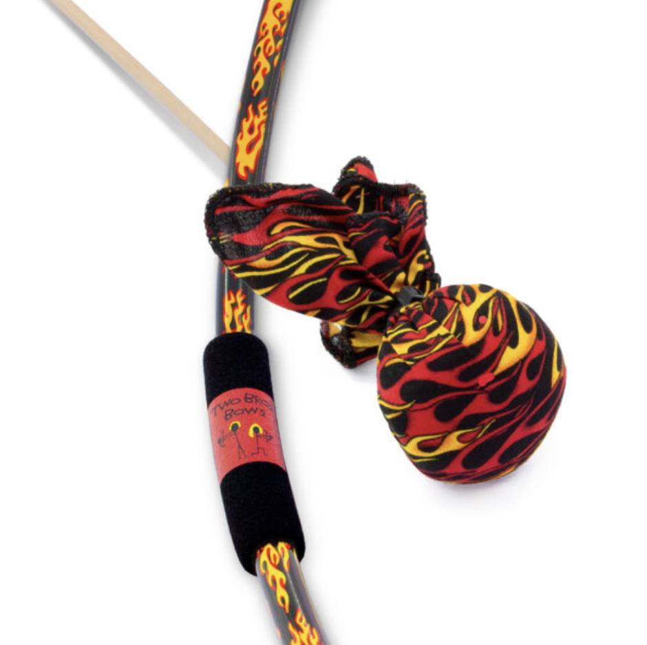 Two Bros Bows Single Bow &amp; Arrow -, Color: Flames
