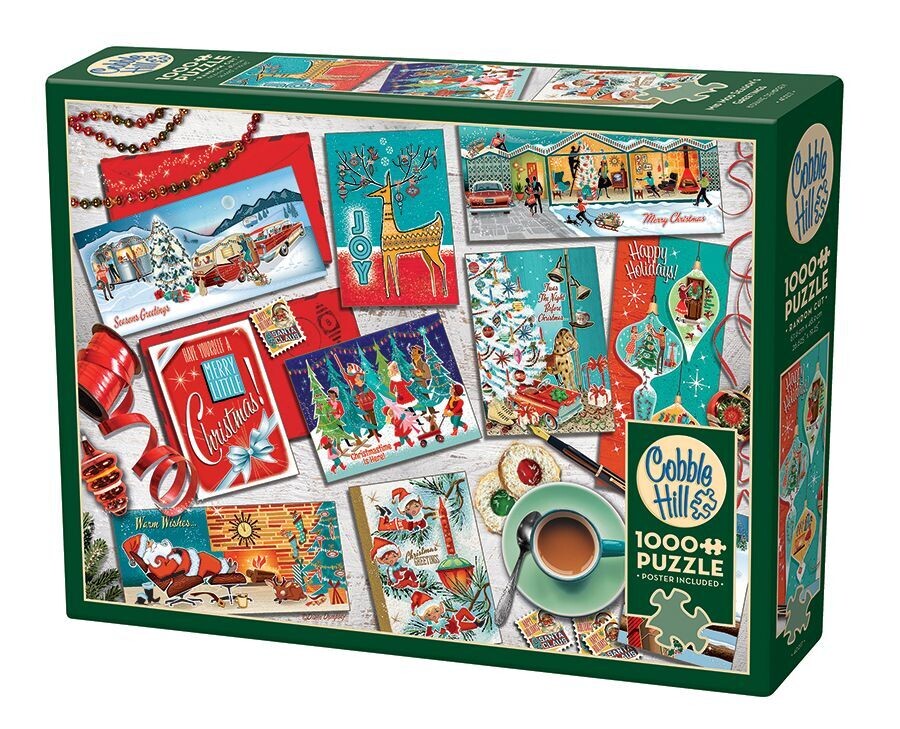 1000pc: Mid Mod Season&#39;s Greetings