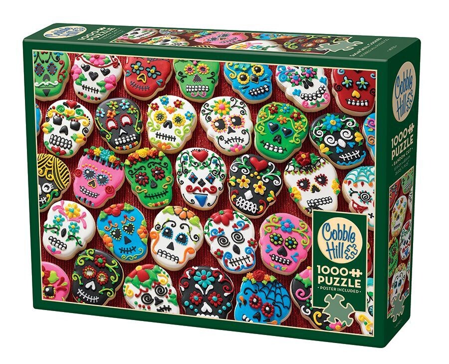 1000pc: Sugar Skull Cookies