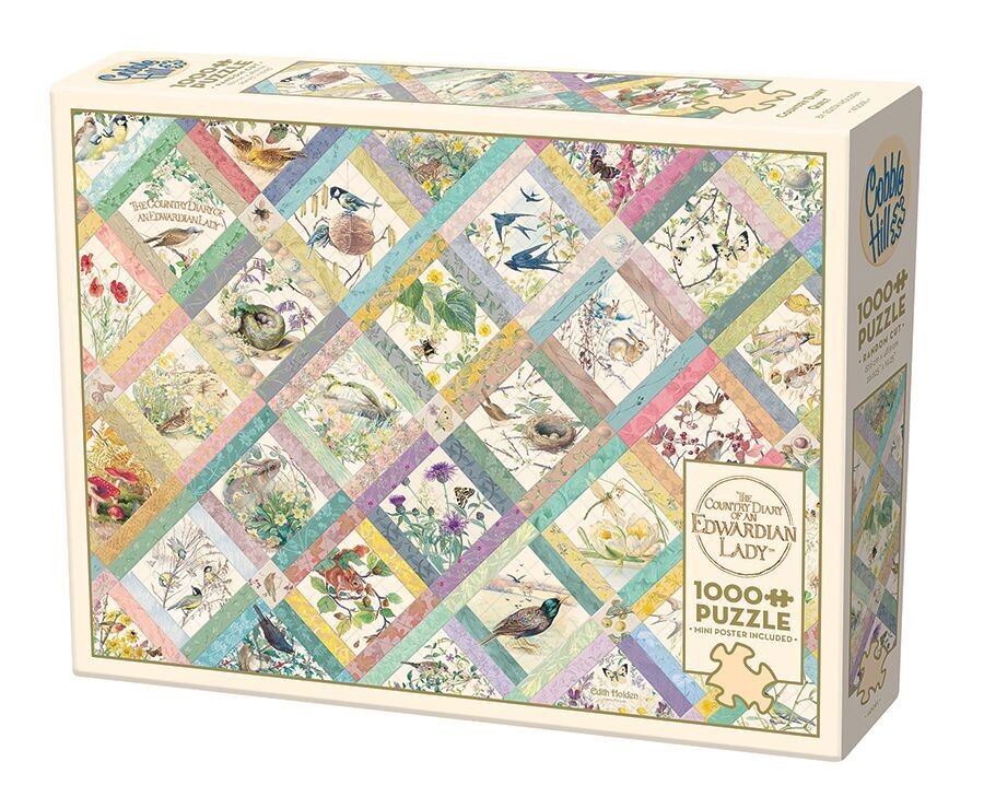 1000pc: Country Diary Quilt