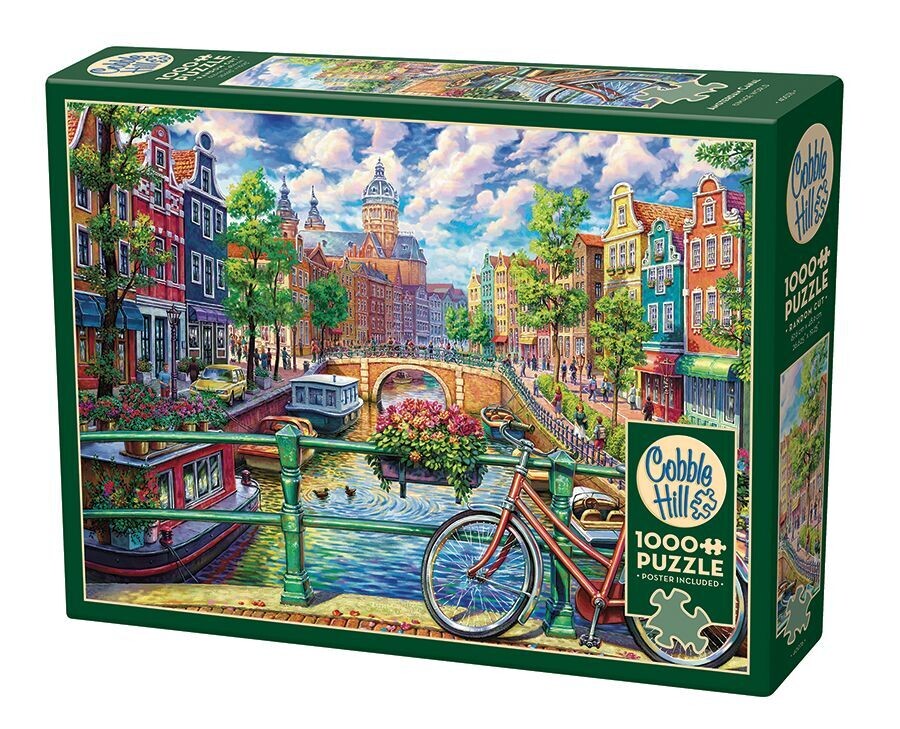 1000pc: Amsterdam Canal