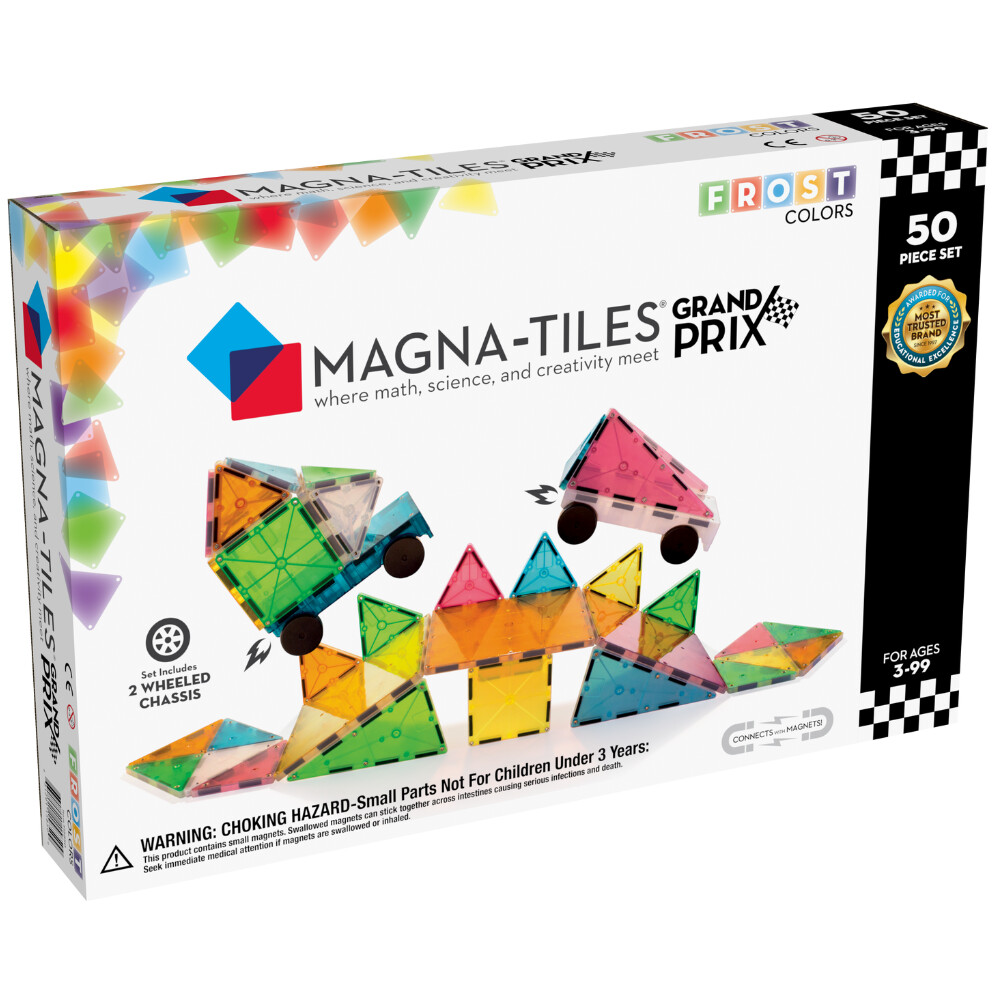 Magna Tiles - Grand Prix Frost 50