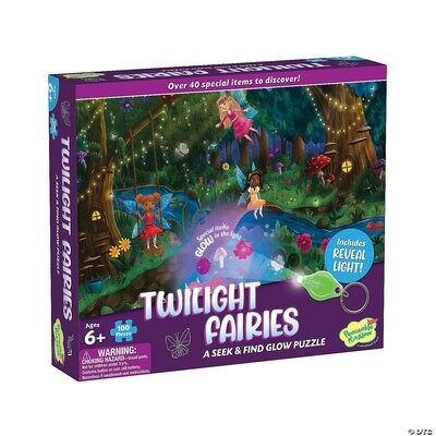 Seek & Find Glow Puzzle: Twilight Fairies