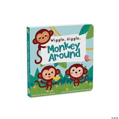 Board Book - Wiggle, Giggle, Monkey Around