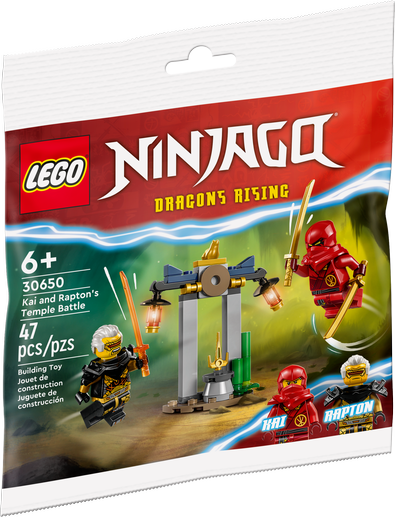 LEGO® NINJAGO - Kai and Rapton&#39;s Temple, polybag