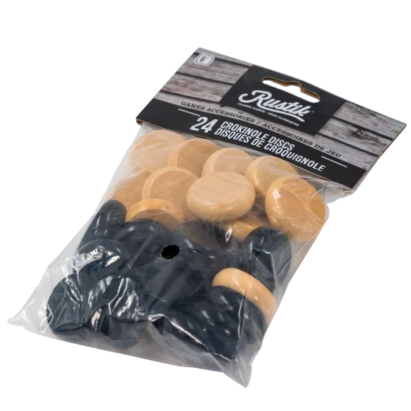 Rustik Crokinole Discs - 24pc