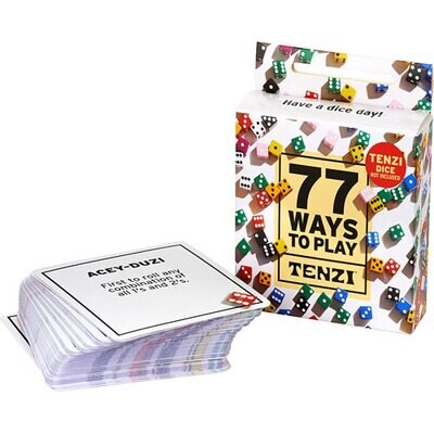 Tenzi Cards 77 Ways to Play